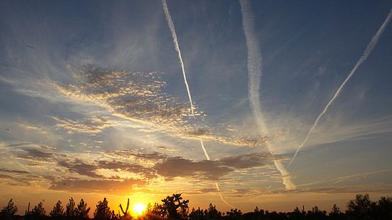 Закат в пустыне