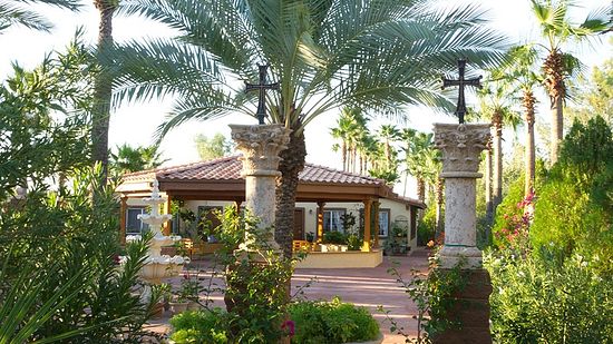 Вид в монастыре