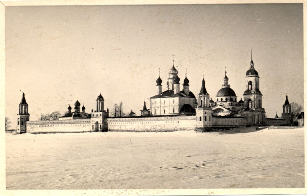 Спасо-Яковлевский Димитриев монастырь в Ростове Великом. Фотография начала XX века